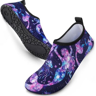SIMARI Wasserschuhe Damen und Herren, schnelltrocknende Aqua Schuhe
