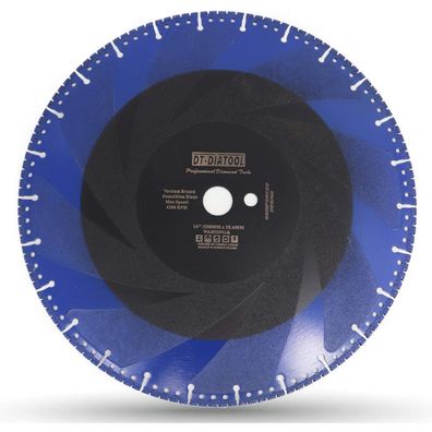 DT-DIATOOL Diamant-Trennscheibe 350mm Allzweck für Stahlbeton, Metall, PVC