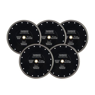 DT-DIATOOL Diamant-Sägeblatt 230mm (5 Stück) - Superdünne