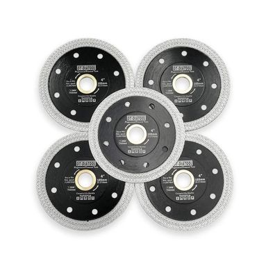 DT-DIATOOL Diamant Trennscheibe 105 mm X Mesh Turbo für Fliesen, Marmor, Granit