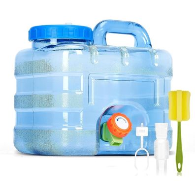 RUYI Wasserkanister 7.5L Upgrade mit Hahn, BPA-frei, für Camping & Outdoor