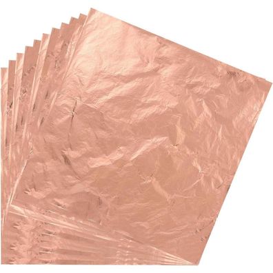 KUUQA 100 Blatt Imitation Blattkupfer für Vergoldung, Kunsthandwerk und
