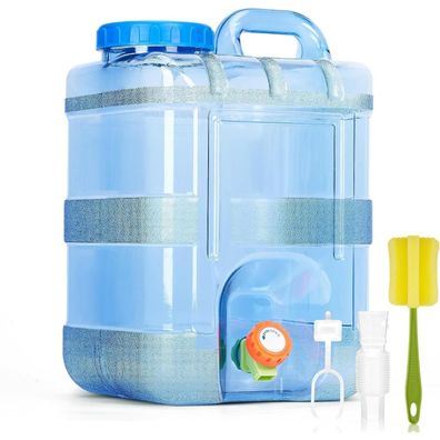 RUYI 15L Wasserkanister mit Hahn, BPA-frei, tragbar für Camping & Outdoor