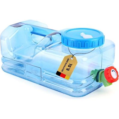 Umikk 5L-22L Camping Wasserkanister mit Hahn, tragbarer Trinkwasserbehälter für