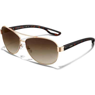 CARFIA Retro Polarisierte Sonnenbrille UV400 Schutz für Damen und Herren
