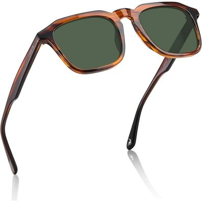 CARFIA CA5352 Kleine Herren Sonnenbrille Polarisierte Fahrenbrille mit UV400
