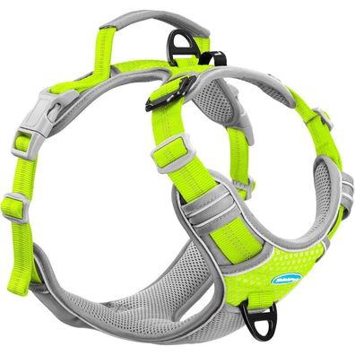 ThinkPet No-Pull Hundegeschirr, atmungsaktiv, mit Griff, reflektierend