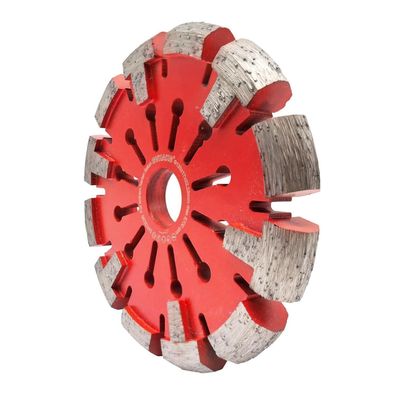 GVHAKG Diamant Frässcheibe 130mm, 17mm Räumscheibe für Fußbodenheizung, Estrich