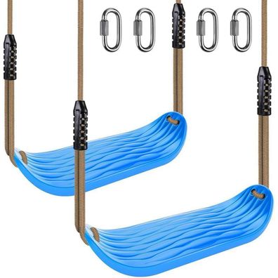 Seleware Rutschfester Kunststoff-Schaukelsitz, robust, mit verstellbarem Seil