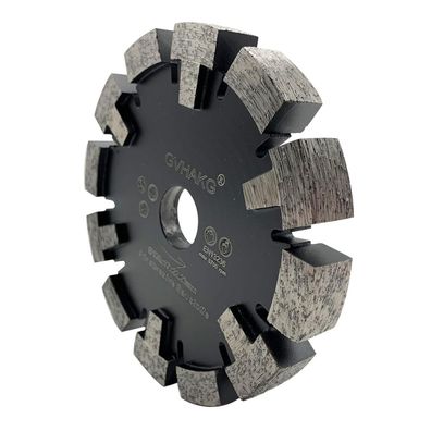 GVHAKG Diamant Fräser 130mm Tuck Point, verschleißfest für Estrich & Asphalt