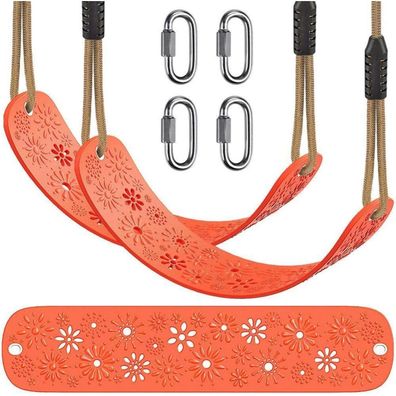 BeneLabel 2er Schaukel Kinder, Indoor/Outdoor Babyschaukel aus weichem Gummi