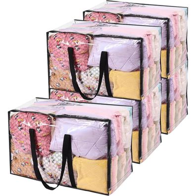 Vieshful 5x 110L Aufbewahrungstaschen - Übergroß, robust, mit