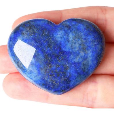 Xiannvxi Lapislazuli Herz 45mm Groß - Heilstein, Kristall, Glücksbringer