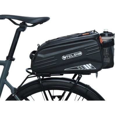 HOMPER Wasserdichte Gepäckträgertasche Fahrradtasche 9L EVA mit Schultergurt