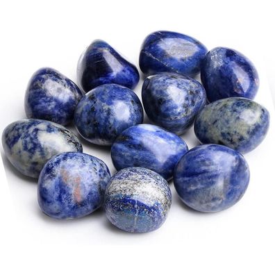 Xiannvxi Blaue Sodalith Kristalle (100G) - Natürliche Edelsteine für Heilung