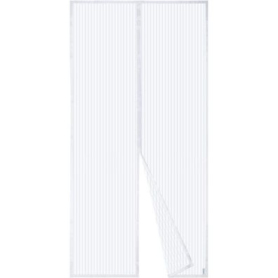 Apalus Fliegengitter Tür 120x220cm - Magnet Insektenschutz für Balkon, Keller