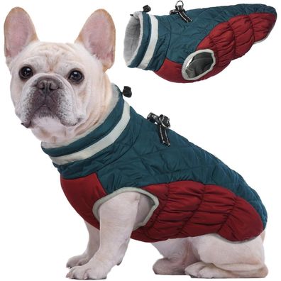 Kuoser Hundemantel Winter für kleine Hunde, Wasserdicht & Winddicht, Warme