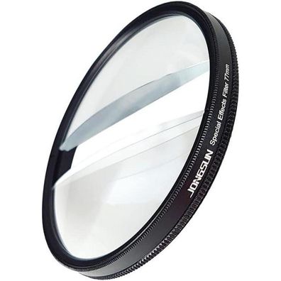 Jongsun Doppelmondprisma Spezialeffektfilter 77mm für DSLR Video Fotografie, FX