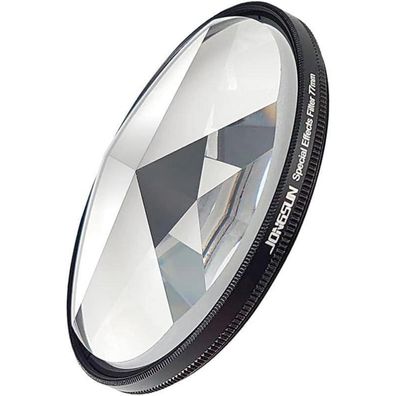 Jongsun Pentaprisma Spezialeffektfilter 77mm FX Glass für DSLR Video Fotografie