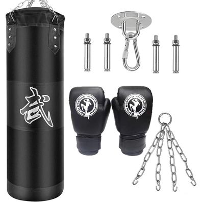KEEPAA Boxsack Hängend - MMA Muay Thai Kickbox Kit mit Stahlkette