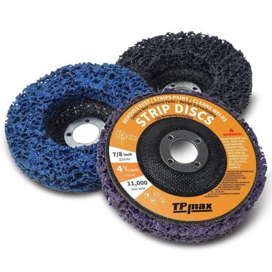 TPmax 115 mm Streifenscheiben, Abisolierscheiben, Rostentferner, Polierscheibe