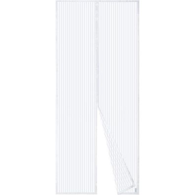 Apalus Fliegengitter Tür 110x220cm Magnet Insektenschutz für Balkon-, Keller