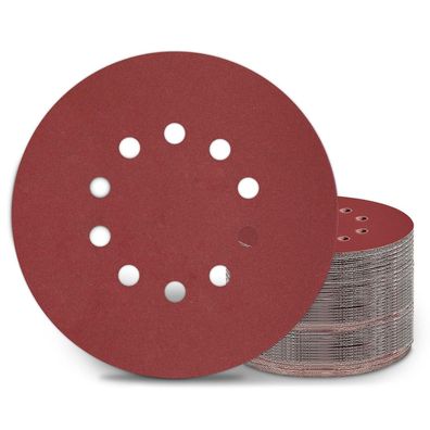 Kongming 50 Stück Schleifpapier 225mm P320 Klett für Trockenbauschleifer
