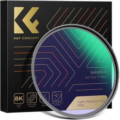 K&F Concept Nano-X 58mm Natural Night Filter gegen Lichtverschmutzung für