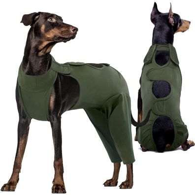 Kuoser Hundebody nach OP, Erholungsanzug für Hunde nach Kastration, Alternative