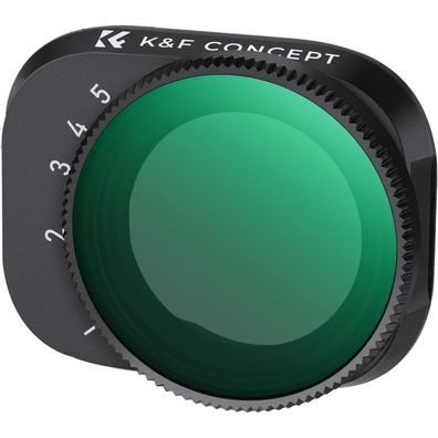 K&F Concept Variabler ND Filter ND2-ND32 (1-5 Stop) für DJI Mini 3 Pro / Mini 3