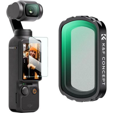 K&F Concept Black Mist 1/4 Filter magnetisch für DJI Osmo Pocket 3