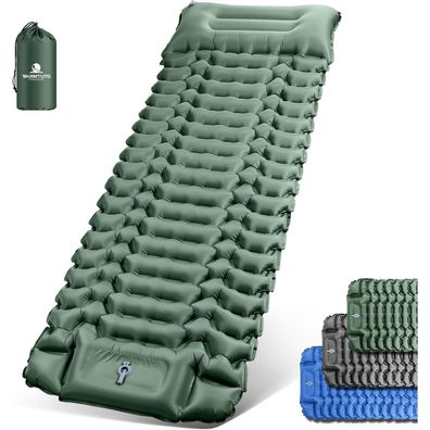 Warmtuyo Isomatte Selbstaufblasend Ultraleicht Camping Luftmatratze mit