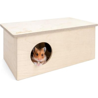 Niteangel Birkenkammer-Labyrinth-Hamsterversteck, 2 Kammern, groß