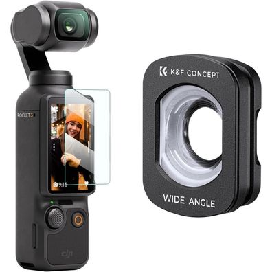 K&F Concept Magnetischer Weitwinkelobjektivfilter für DJI Osmo Pocket 3