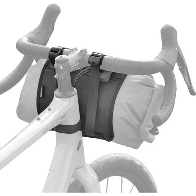 Rhinowalk Fahrrad Lenker Harness Mounts System für Bikepacking - Schwarze Basis