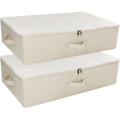 iwill CREATE PRO 2er-Pack faltbare Aufbewahrungsboxen mit Deckel unter dem