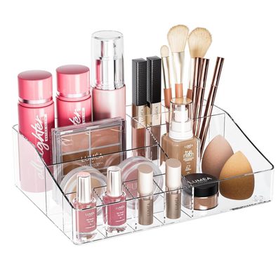 DancesCat Klarer Kosmetik Organizer für Lippenstifte, Hautpflege, Schreibtisch