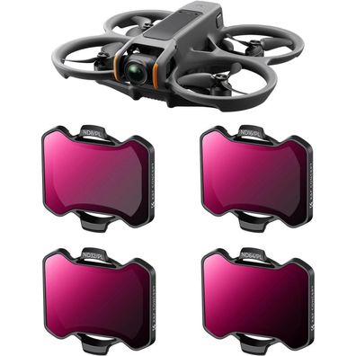 K&F Concept ND/PL Filter Set für DJI Avata 2 Drohne, 4er Pack ND8/PL bis