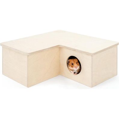 Niteangel Mehrkammer Hamsterhaus Labyrinth - 3-Zimmer Groß für Hamster