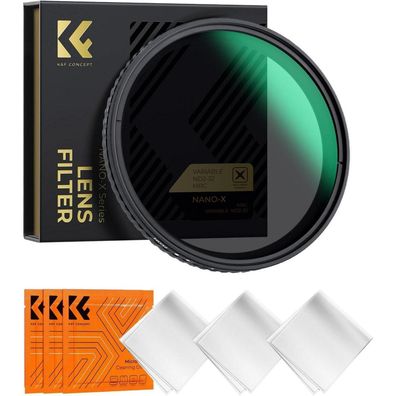 K&F Concept Variabler ND Filter 67mm ND2-32 (1-5 Blendenstufen) für