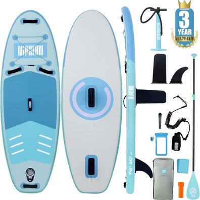 Niphean Stand Up Paddling Board 305cm SUP mit Zubehör, für Yoga und Anfänger