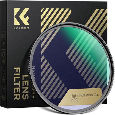 K&F Concept Nano-X 49mm Natural Night Filter - Reduziert Lichtverschmutzung für
