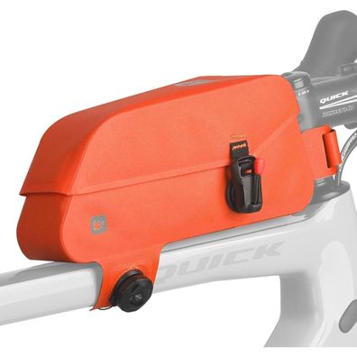 Rhinowalk Wasserdichte Fahrrad Rahmentasche mit Magnetverschluss - Orange