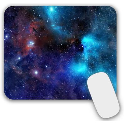 Aoksunova Mauspad Klein Galaxie 240x200 mm - Rutschfest und Abwaschbar für Büro