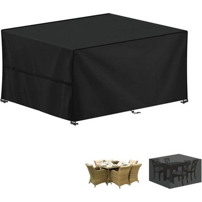 LAMUNI Abdeckhaube für Gartenmöbel 140x80x75cm - Wasserdicht, 420D Oxford Gewebe