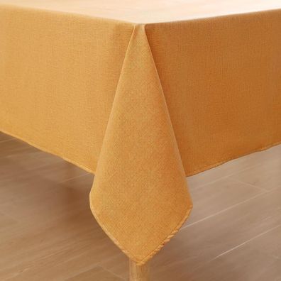 Homaxy Leinenoptik Tischdecke 140 x 200 cm, abwaschbar, wasserabweisend