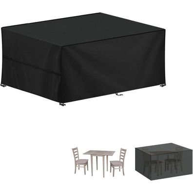 LAMUNI Abdeckhaube für Gartenmöbel 100x60x74cm, Wasserdicht, 420D Oxford
