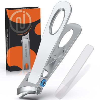 INXEN Nagelknipser Set für dicke und eingewachsene Fußnägel, Edelstahl, Helles