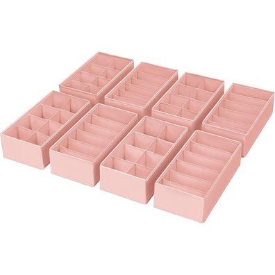DIMJ Schubladen Organizer Set - 8 Stück Pax Organizer für Kleiderschrank