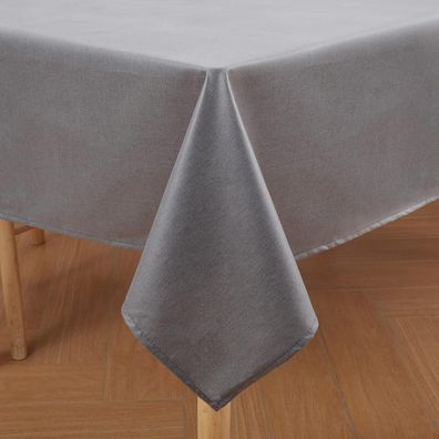 Homaxy Leinenoptik Tischdecke Abwaschbar, Wasserabweisend, Lotuseffekt